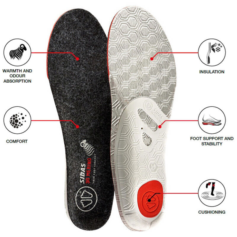 SIDAS WINTER 3D MERINO v.S (37-38)